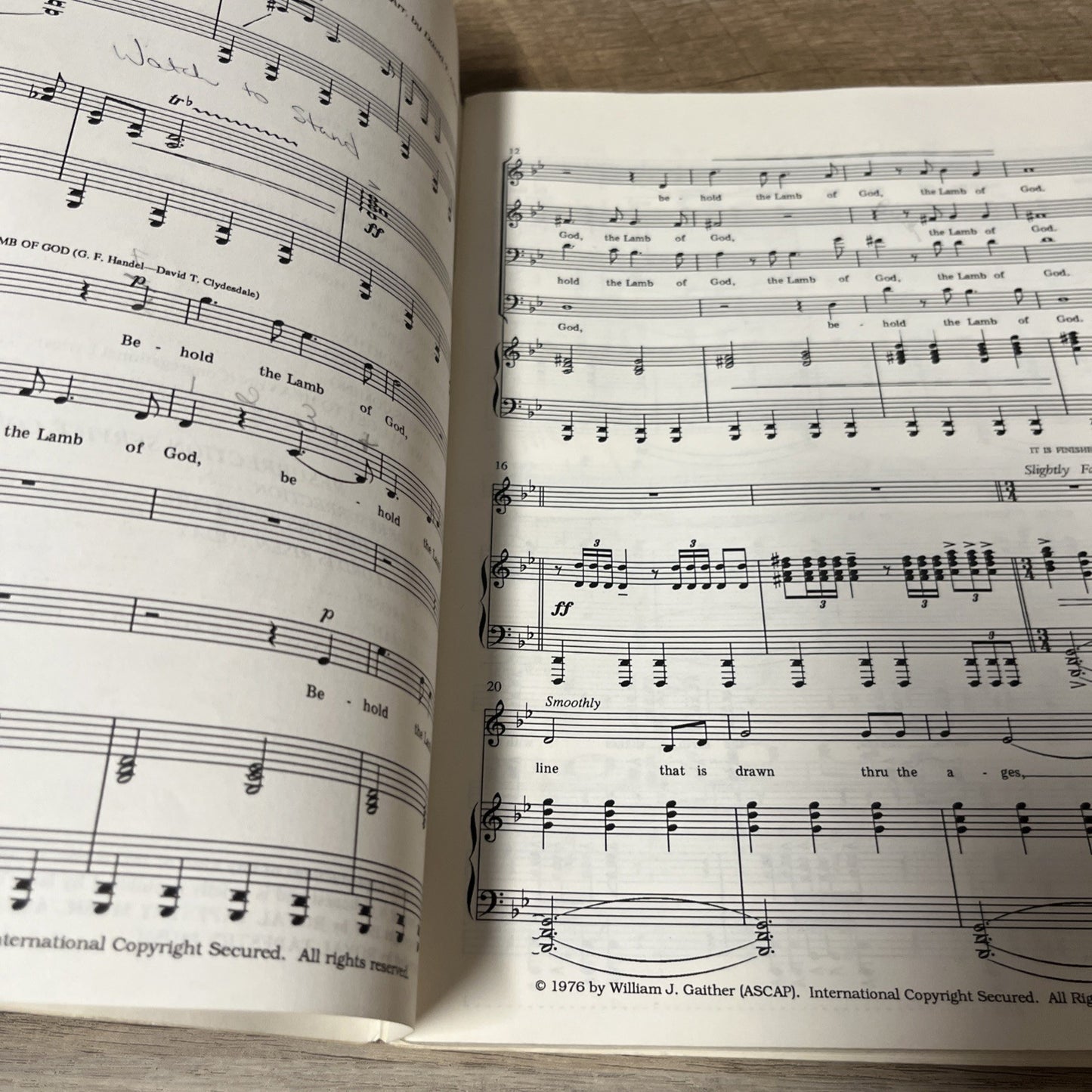 Lot of 10 Thou Art Worthy: The Anthem Of Eternity  SATB By David T. Clydesdale