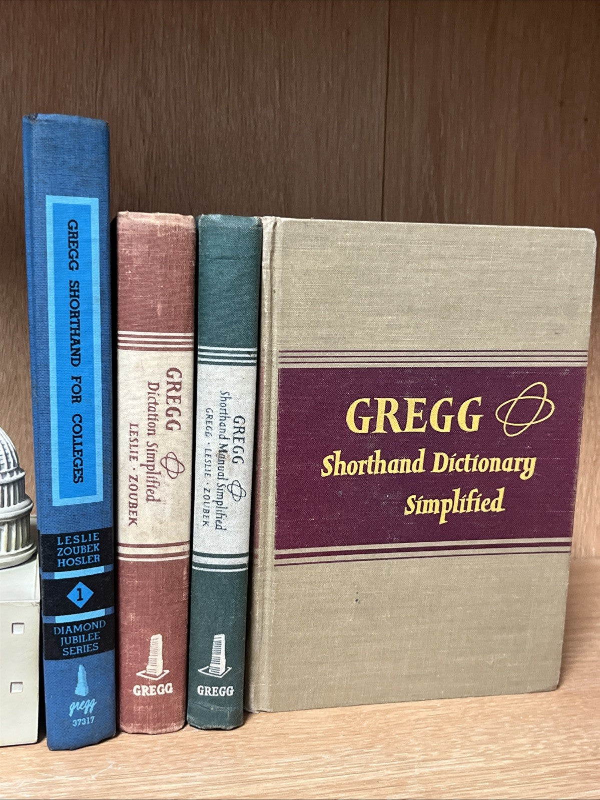 Gregg Shorthand Lot 4 College Diamond Jubilee, Dictionary,Dictation Simplified