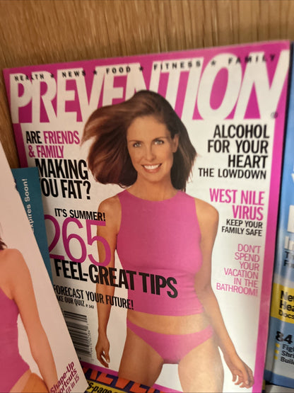 Lot Of Prevention Magazines (22) 1996,1998,2000,2003, 2004,2005,2006,2007