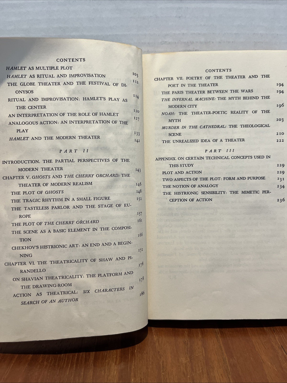 The Idea of a Theater by Francis FERGUSSON First Printing 1968 Ex Lib