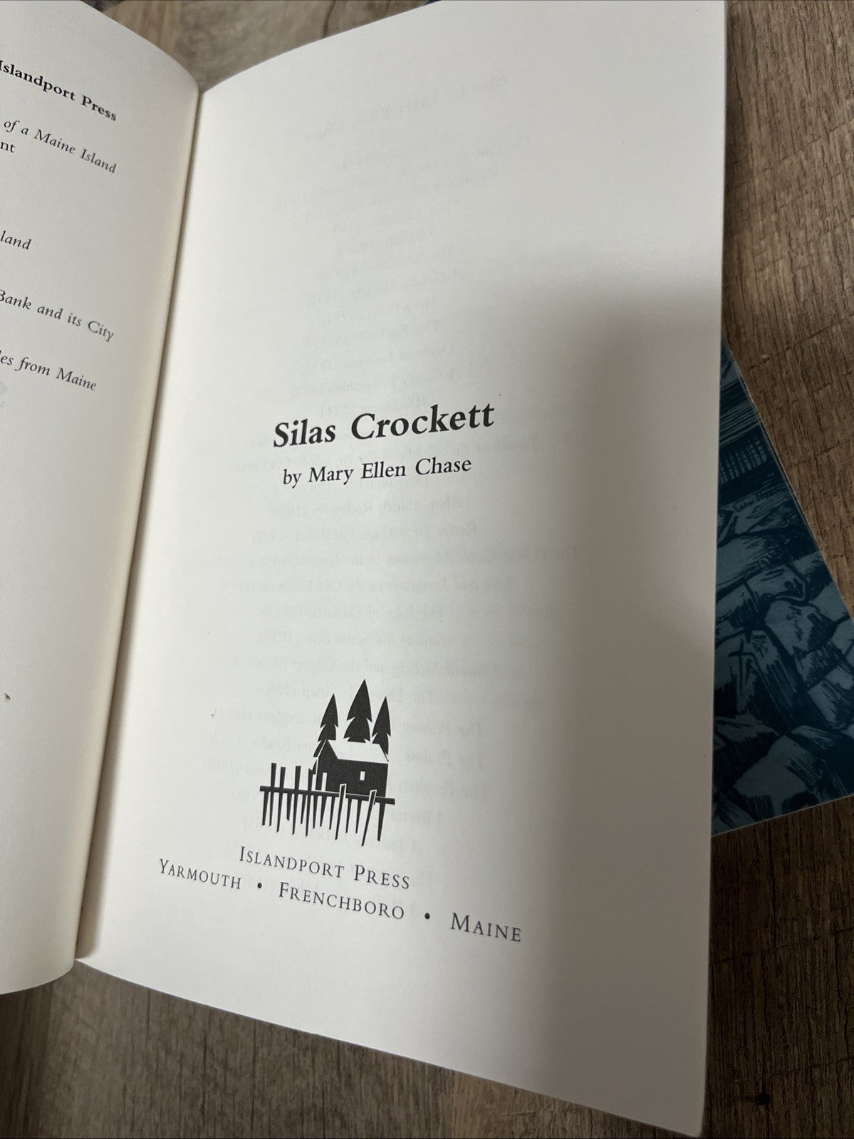 Mary Ellen Chase Book Lot of 2 Windswept and Silas Crockett