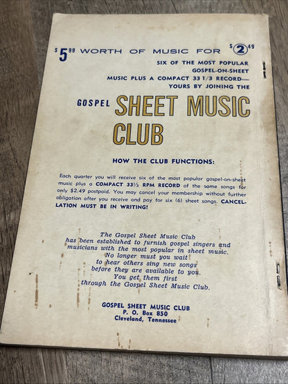 Hallowed Faith - 1966 Softcover Songbook by Connor B. Hall and Jimi Hall