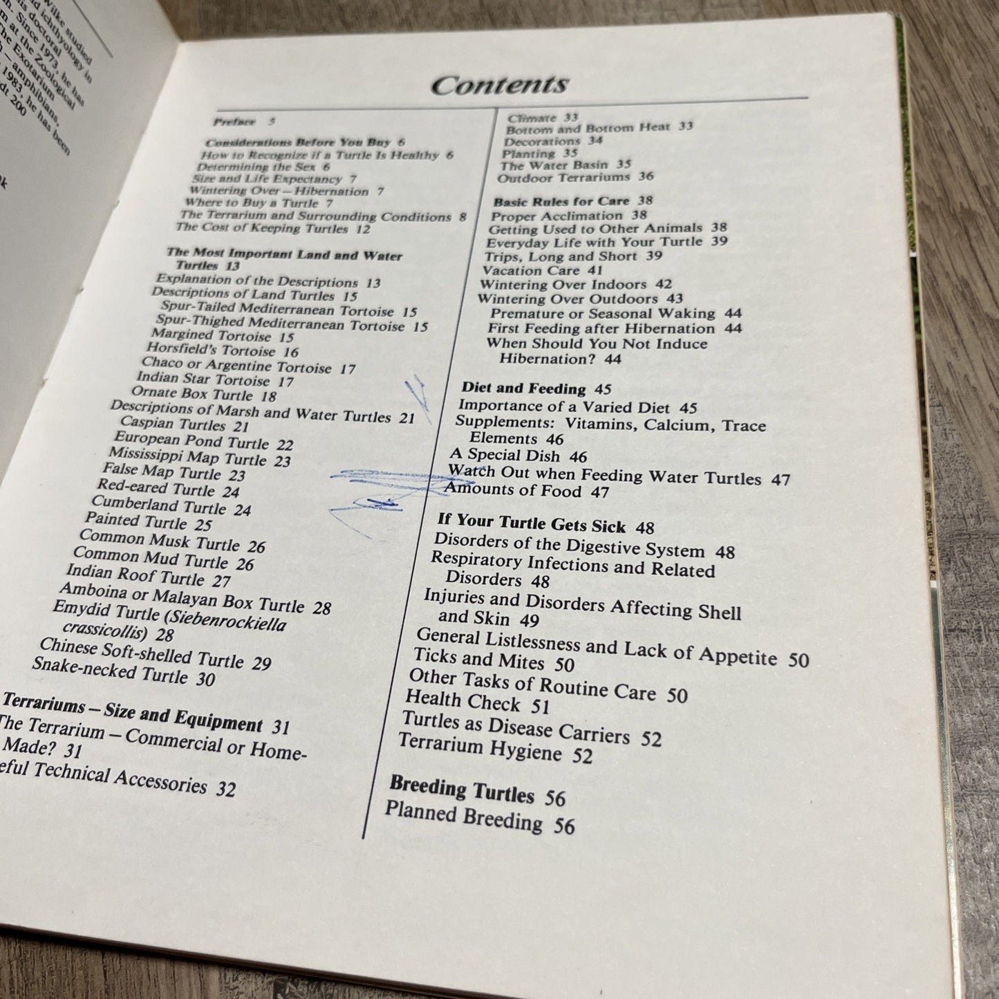 Turtles. A Complete Pet Owner’s Manual. By Hartmut Wilke.  1983