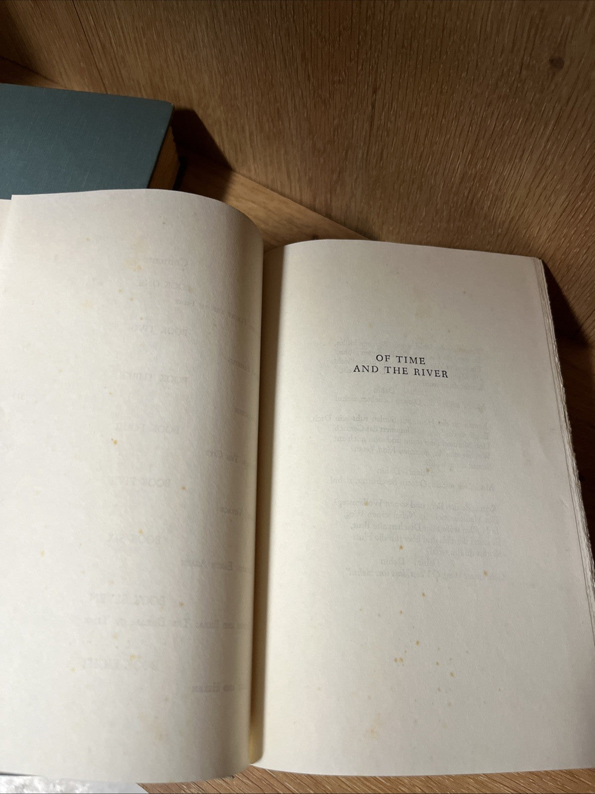 Thomas Wolfe 1st Edition Of Time And The River & Look Homeward Angel 1935 /1957
