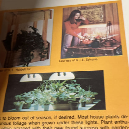 Mother Nature's Handbook Secrets for Thriving Indoor Plants Vintage Book (1976)