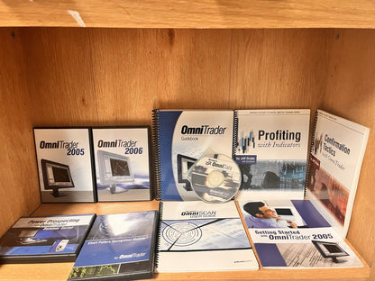 OmniTrader Investor Trading Software PC Stock Shares Stockmarket -9 CD-ROM (9pc)