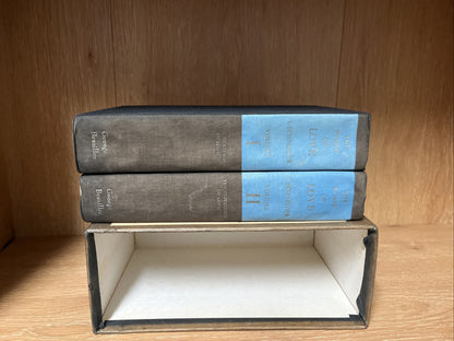 1st Printing The World of Love Vol 1 - 2 By ISIDOR SCHNEIDER 2 Vol Set Slipcase