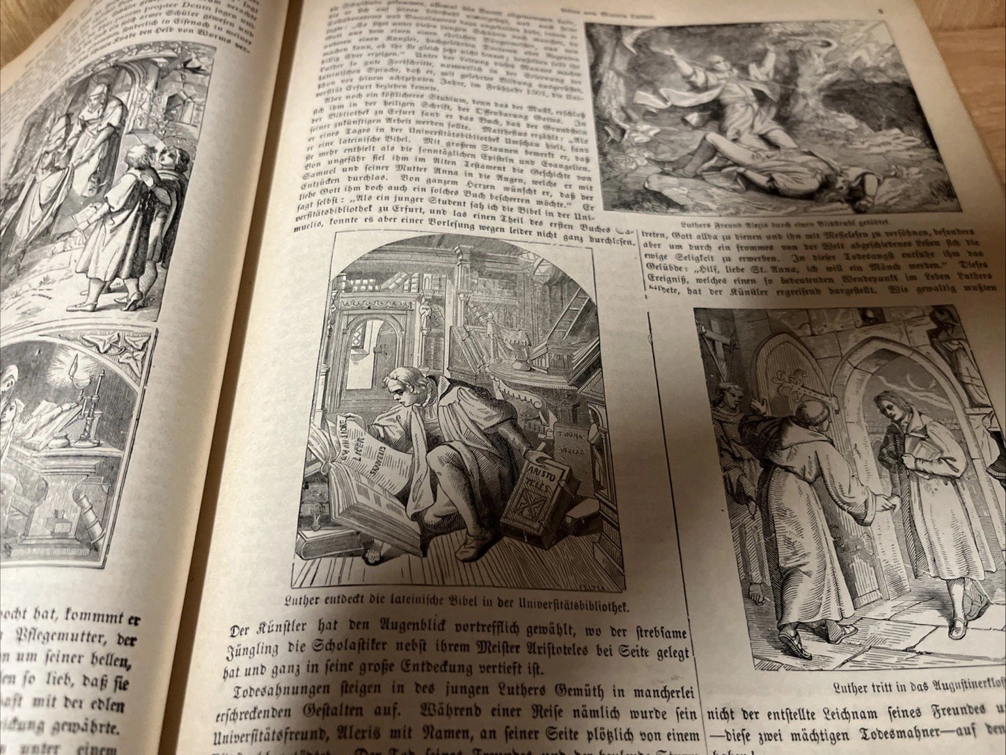 Die Heilige Schrift GERMAN CATHOLIC BIBLE ILLUSTRATED 1900s