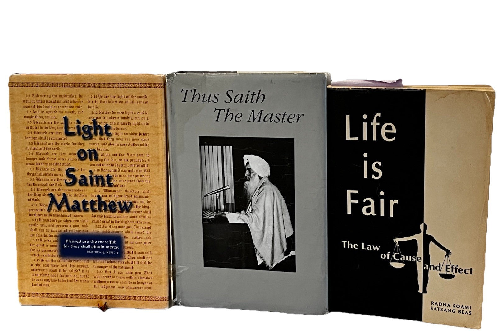 Radha Soami Satsang Beas | Maharaj Charan Singh ji & Brain Hines Book Lot  of 3