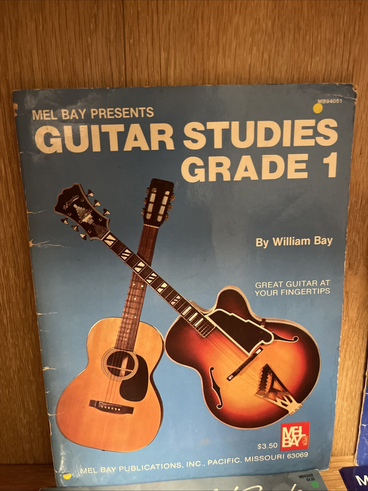 Mel Bay’s Guitar books Lot of 4 Guitar Studies and Modern Method