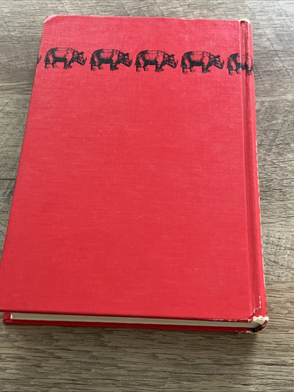 Rhinocéros, Eugene Ionesco, 1st Ed. FR/PB, Edited:R. Ellison & S.C. Goding 1961