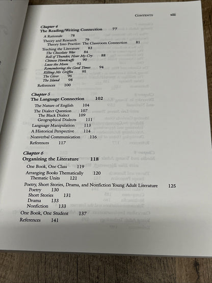 Using Young Adult Literature in the English Classroom by John H Bushman, 2nd ed.