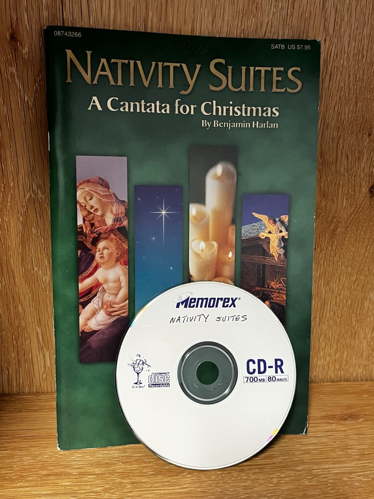 Lot Of 10 Nativity Suites -A Cantata for Christmas Song SATB Sheet Book