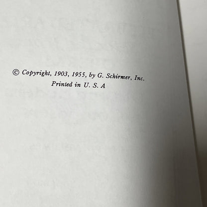 Operatic Anthology Celebrated Arias, Soprano Vol I , Kurt Adler G. Schirmer 1955