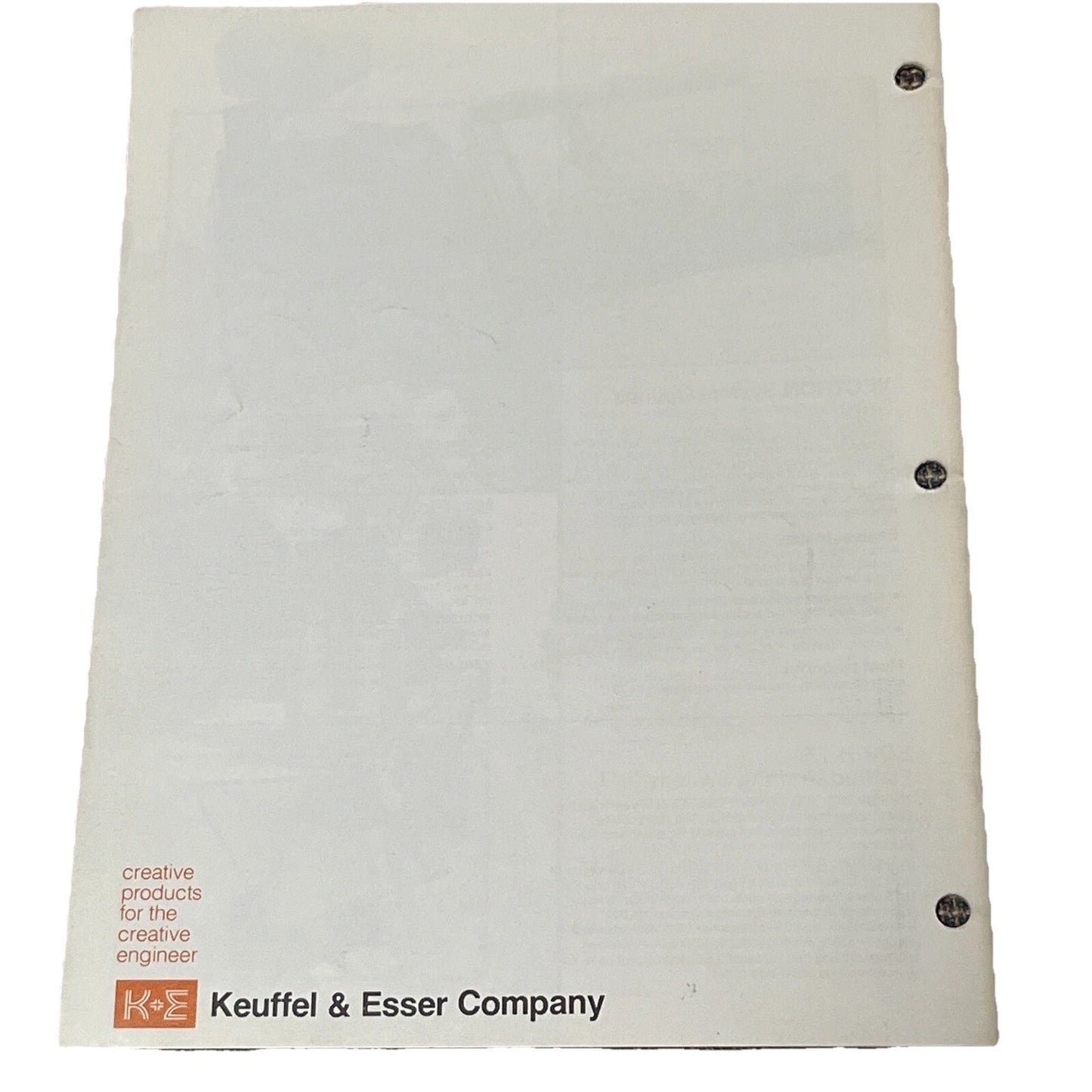Keuffel and Esser Electronic Distance Measuring Equipment Catalog 10b By