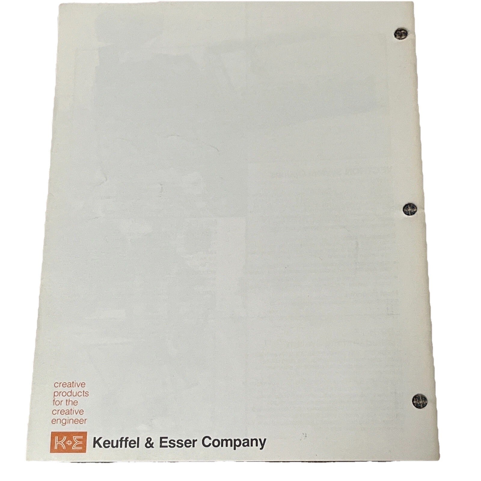 Keuffel and Esser Electronic Distance Measuring Equipment Catalog 10b By