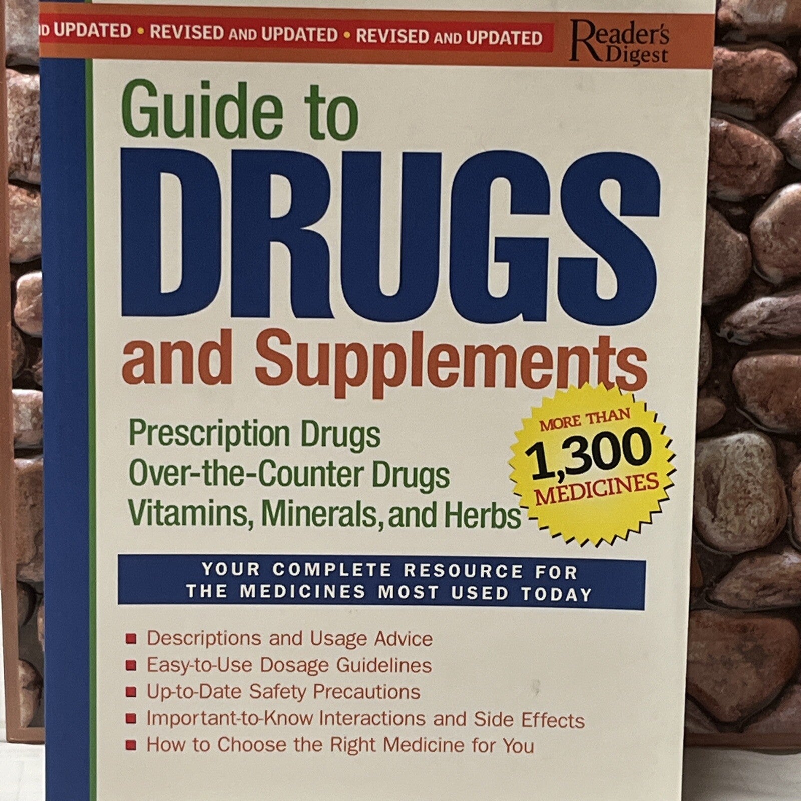 READER'S DIGEST GUIDE TO DRUGS AND SUPPLEMENTS *Excellent Condition*