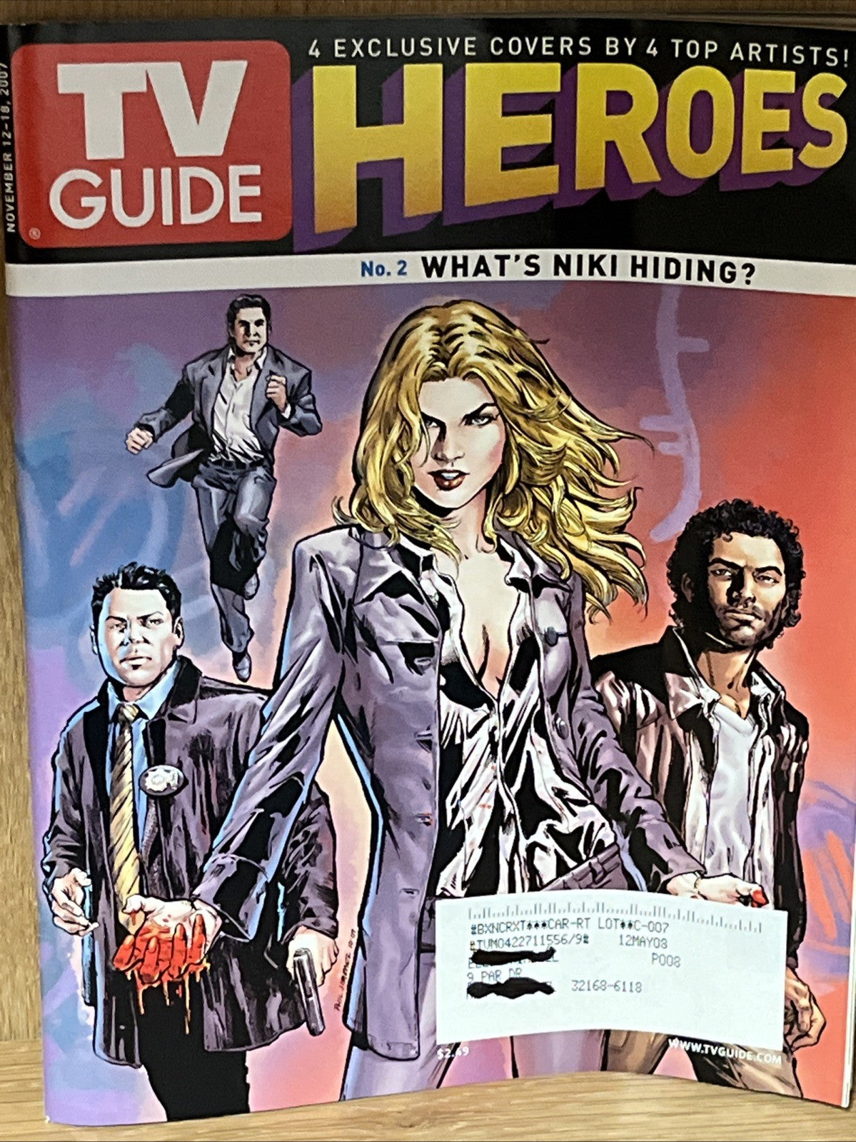 TV Guide Heroes Magazine No.2 Nov 12-18, 2007  Collector's Issue What Niki ..