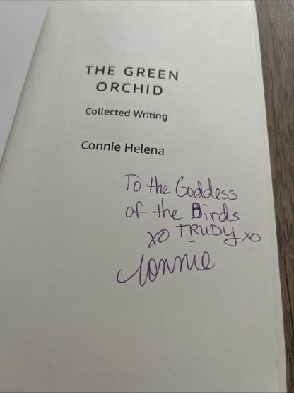 The Green Orchid Collected Writing Signed by Connie Helena Stories Poetry SIGNED