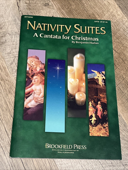Nativity Suites - A Cantata for Christmas Song SATB Music Sheet Book
