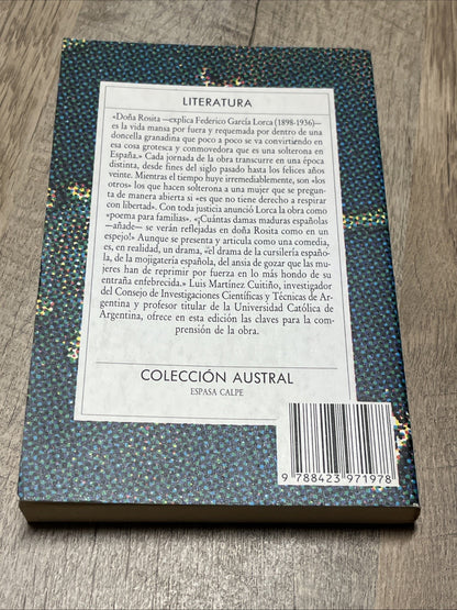 federico garcia lorca Dona Rosita La Soltera O El Lenguaje De Las Flores