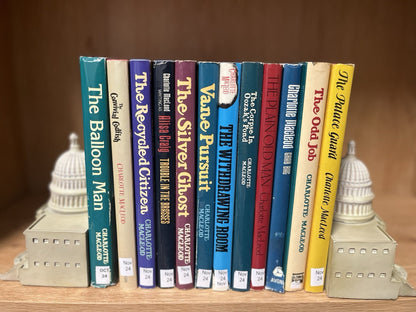 charlotte macleod lot Mystery Novels,12 Hardcover Book Lot
