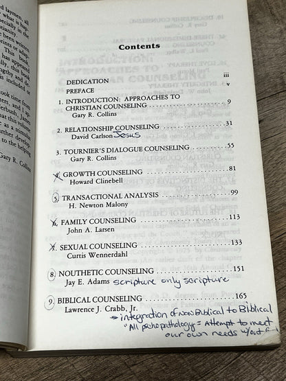HELPING PEOPLE GROW: PRACTICAL APPROACHES TO CHRISTIAN By Gary R. Collins *VG+*