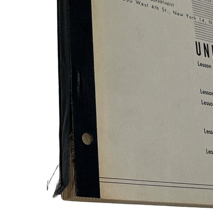 RCA Home Study Television Servicing Course, Unit Nine [1952]