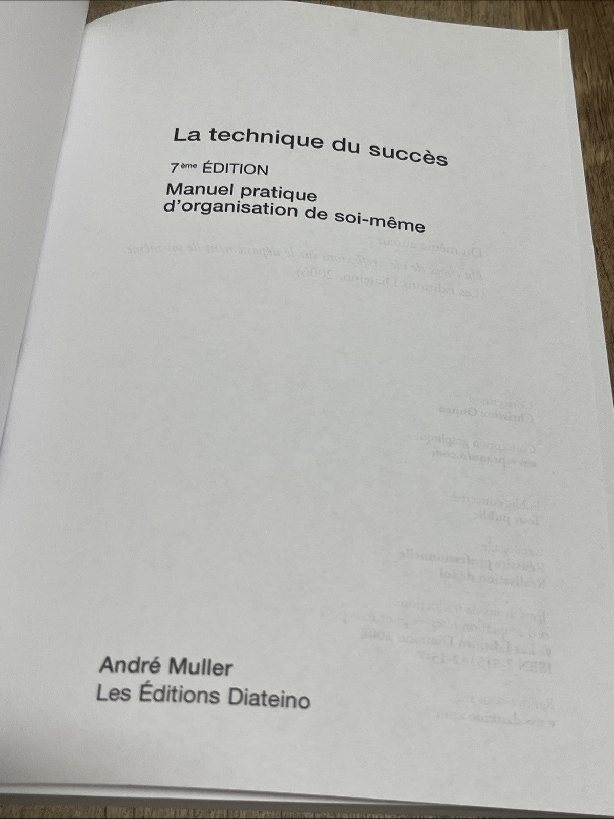 La Technique du Succès
