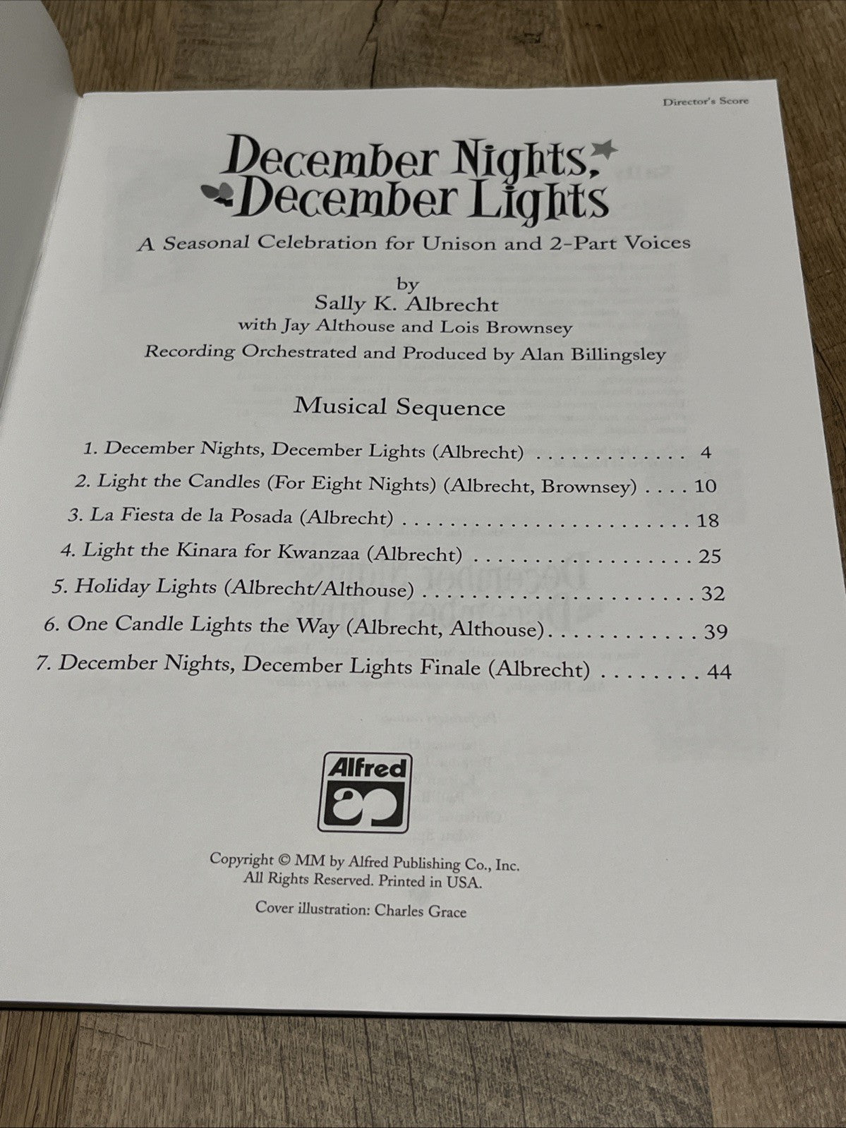 December Nights,December Lights: A Seasonal Celebration For Unison & 2 Part