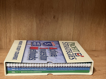 Profit Strategies: Active Investor Methods. Home Study Course 4book + 6 DVD +8CD