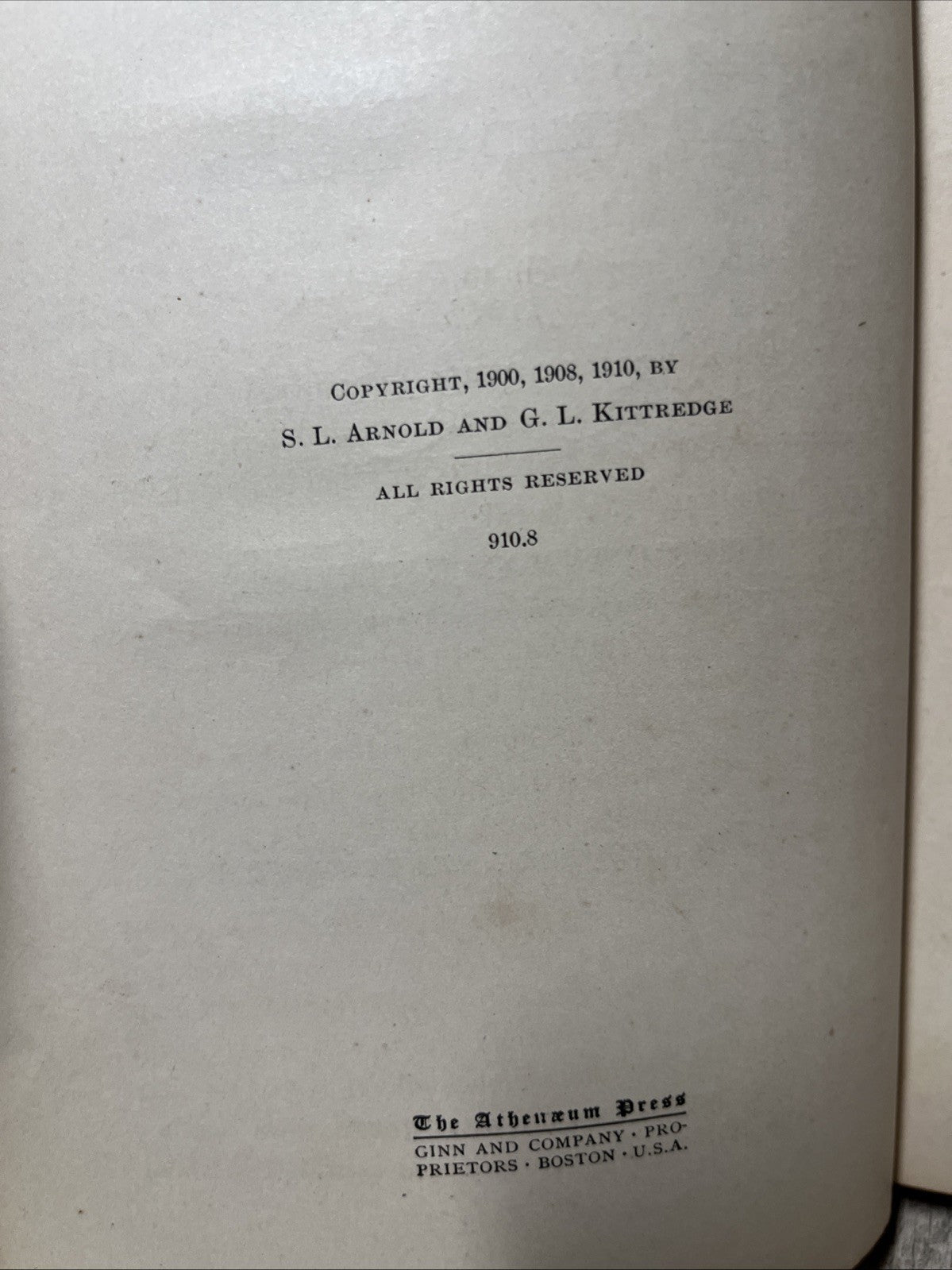 The Mother Tongue Book 2 ( 1910 ) New York State Edition by Arnold & Kittredge