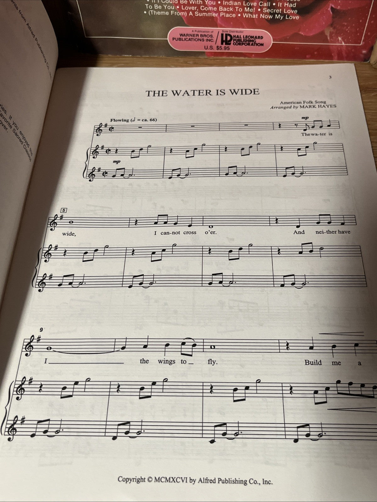 A Collection of Music Sheet Lot of 4 Folk Songs, Settimental Ballad,Eddy Duchin