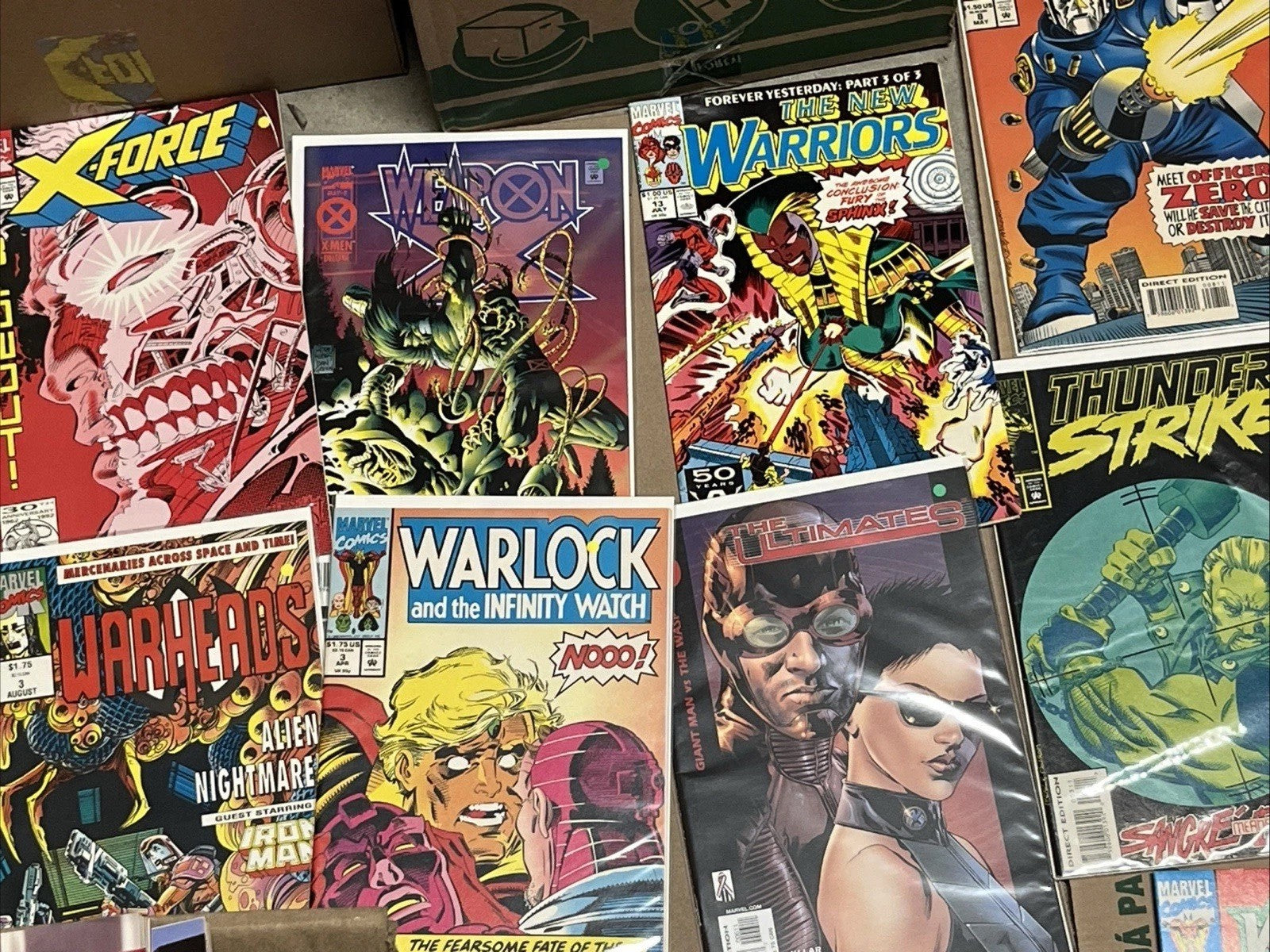 50 Comic Books lot -MARVEL DC, The Punisher 2099 From Comic Book Store