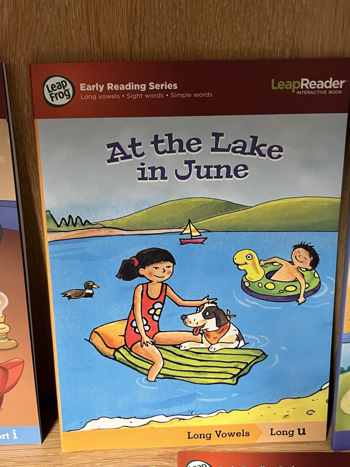 Lot of 7 Leap Frog Early Reading Series Leap Reader Interactive &  Scholastic