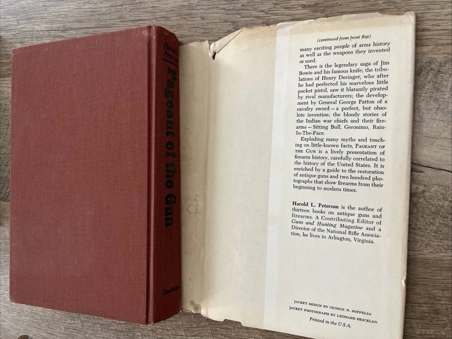Pageant Of The Gun 1st Edition SIGNED COPY RARE Old Vintage 1967