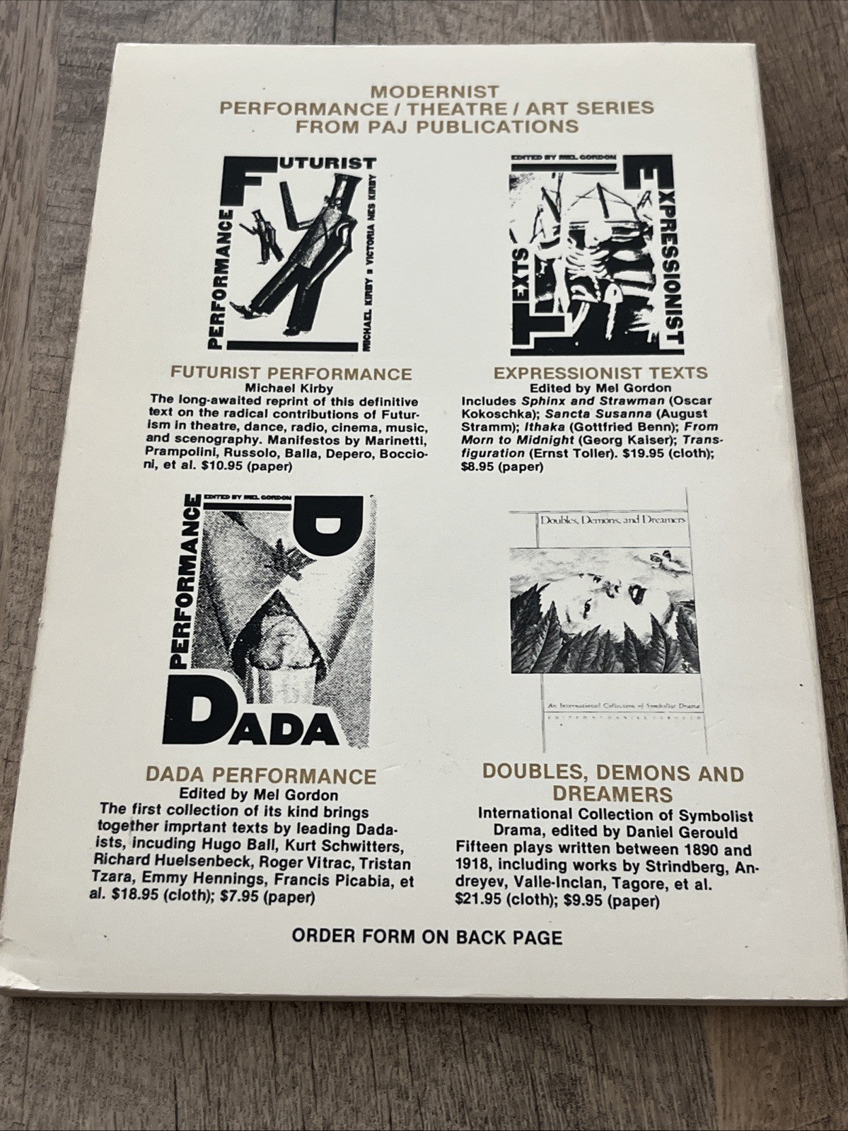 Performing Arts Journal PAJ 31 By Godard’s Lear First Edition