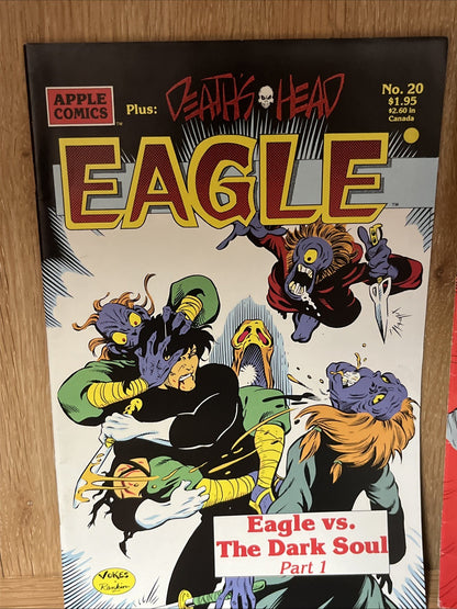Apple Comics #12  #17 #18 # 20 # 21