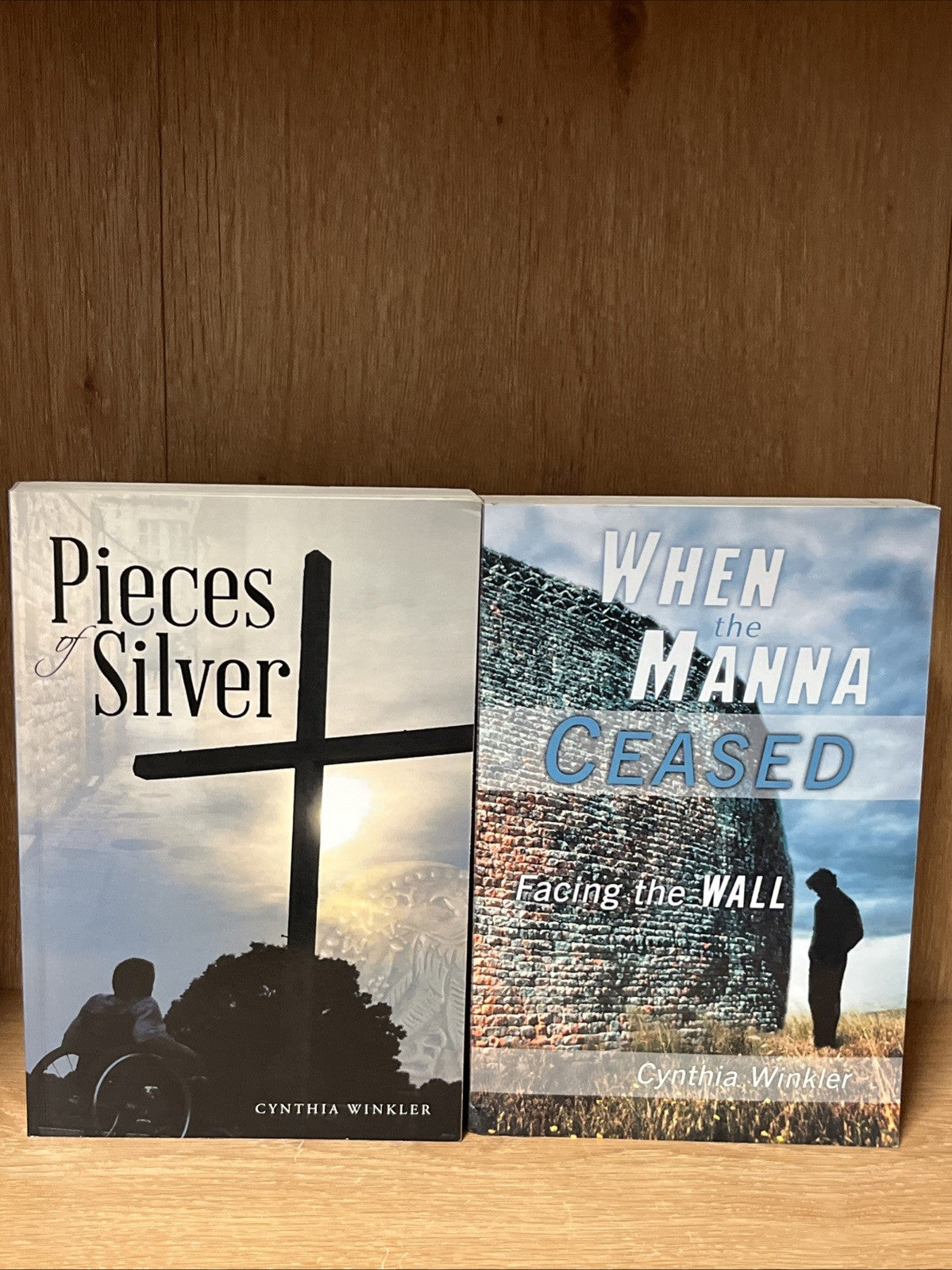 Cynthia Winkler Book Lots 2 Pieces of Silver  And When The Manna Ceased (English