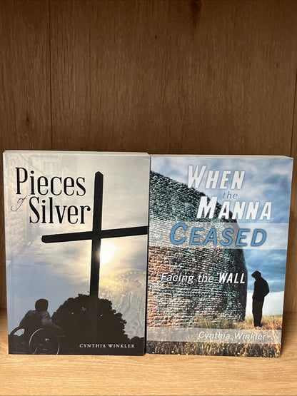 Cynthia Winkler Book Lots 2 Pieces of Silver  And When The Manna Ceased (English