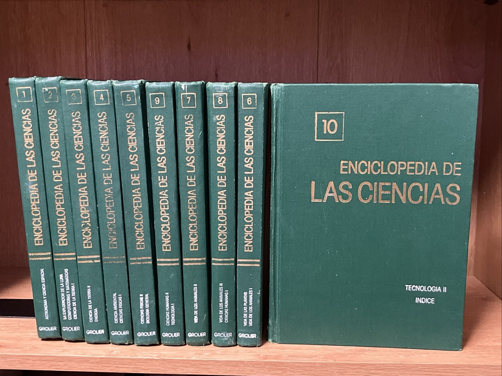 Enciclopedia De La Ciencias Tomo 1 Al 10 Promotora Editorial Grolier