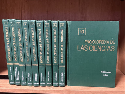 Enciclopedia De La Ciencias Tomo 1 Al 10 Promotora Editorial Grolier
