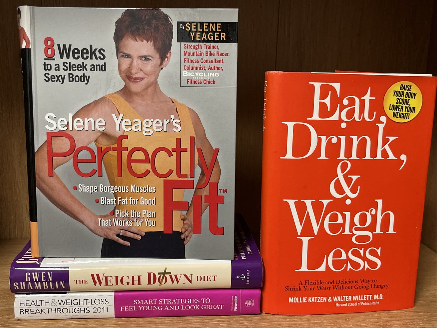 4 Pc Diet Fitness Exercise Weight Loss Alternative Health Books,Workout Diet