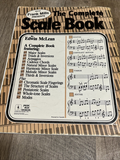 The Complet Scale Book Edwin McLean