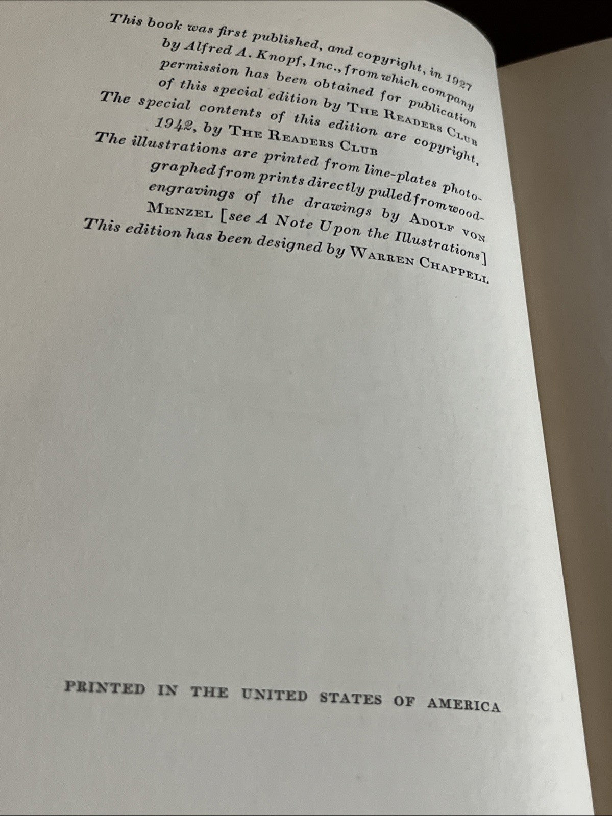THE DAYS OF THE KING Hardcover by BRUNO FRANK 1942
