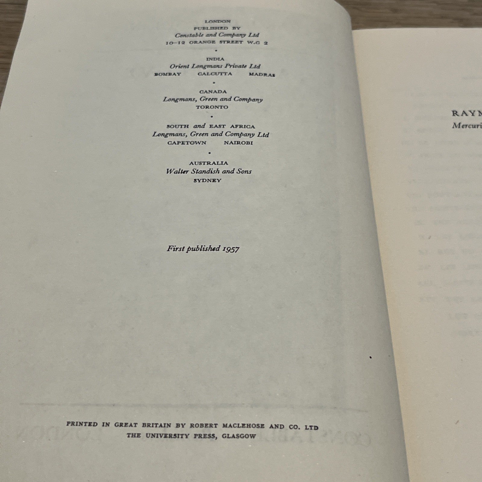 Nicolson, Harold,  Sainte-Beuve by Harold George Nicolson 1957