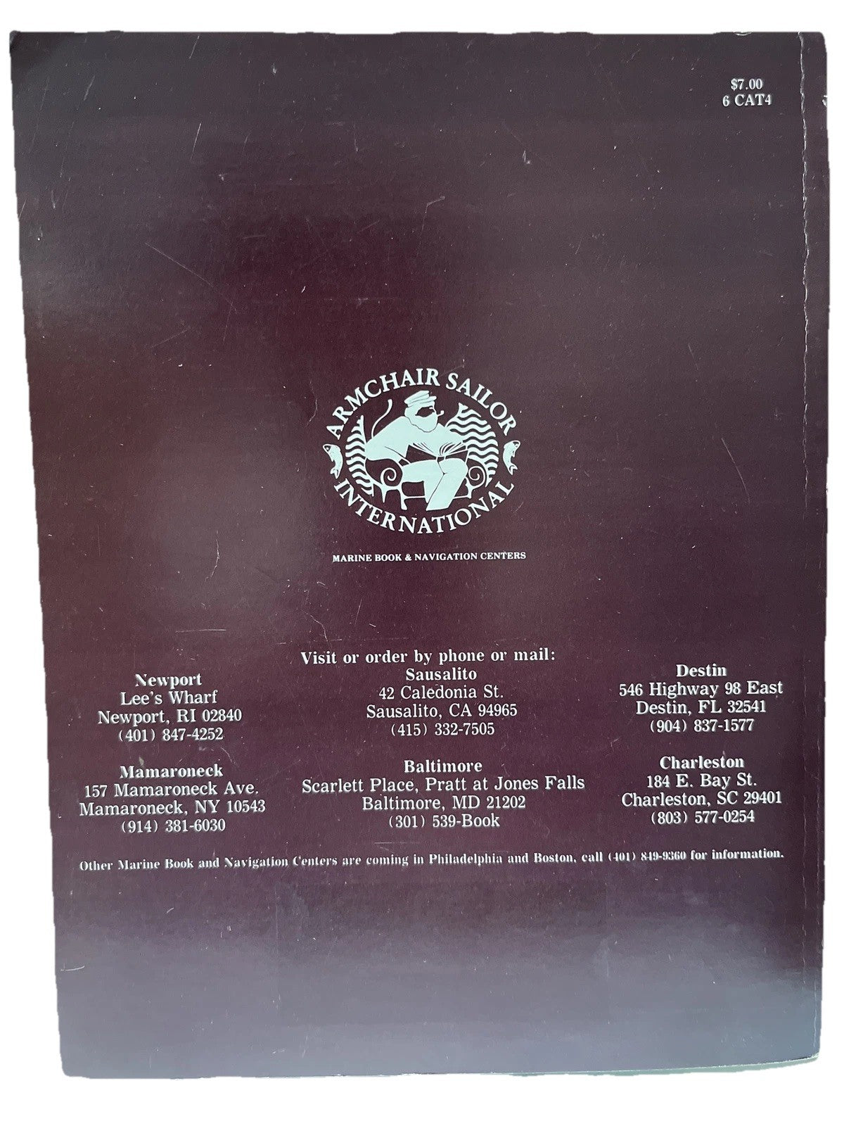 Descriptive Bibliography of Current Marine Titles Armchair Sailor Intl 1986