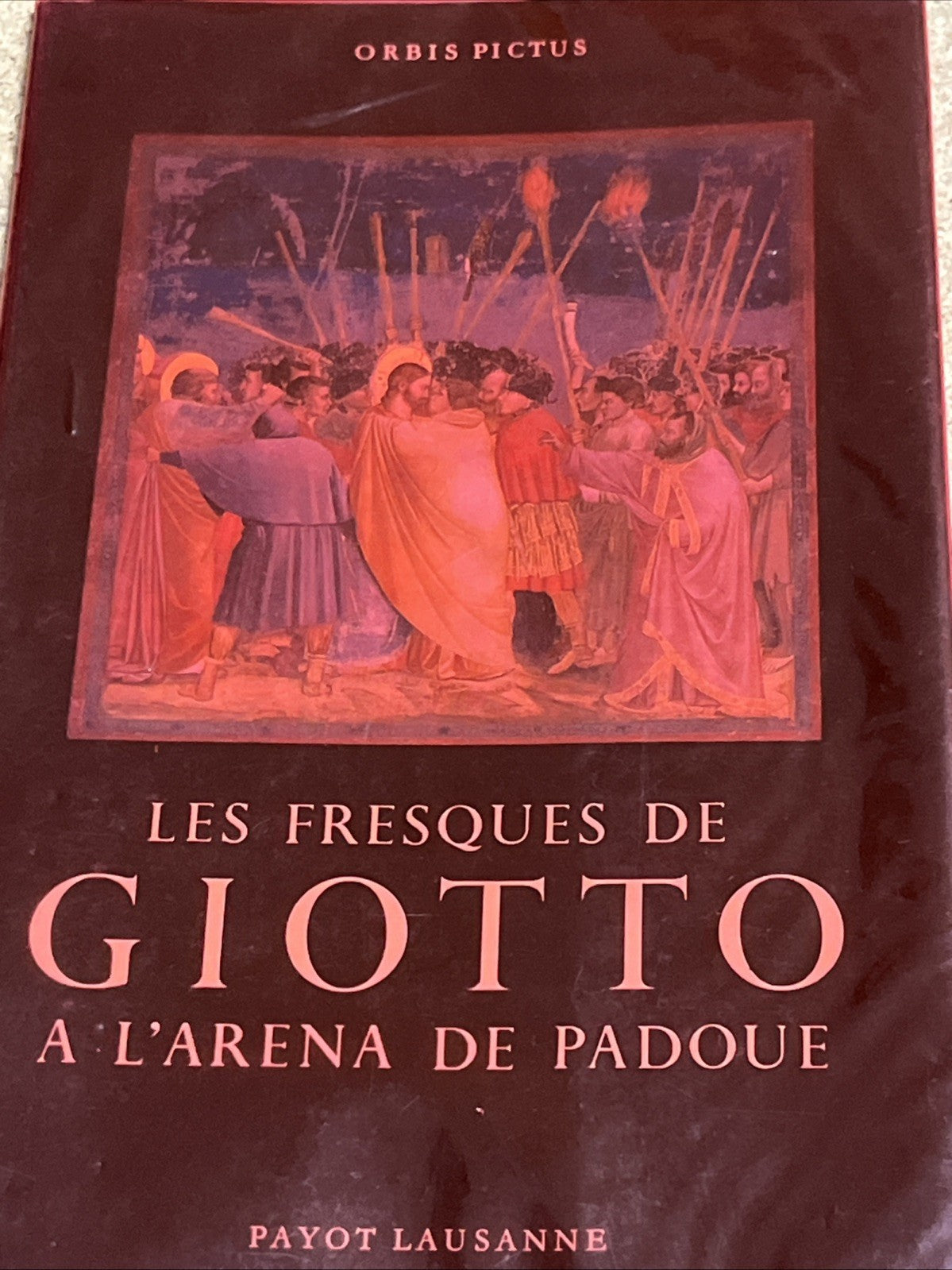 Les Fresques de Giotto à l'Arena de Padoue Payot Lausanne Volume 47