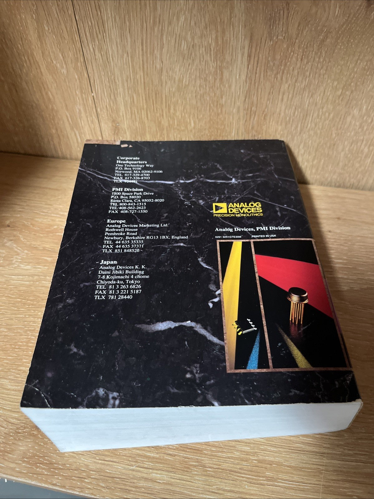 PMI Precision Monohtihics Analog Integrated Circuits Data Book Vol 10 Datasheet