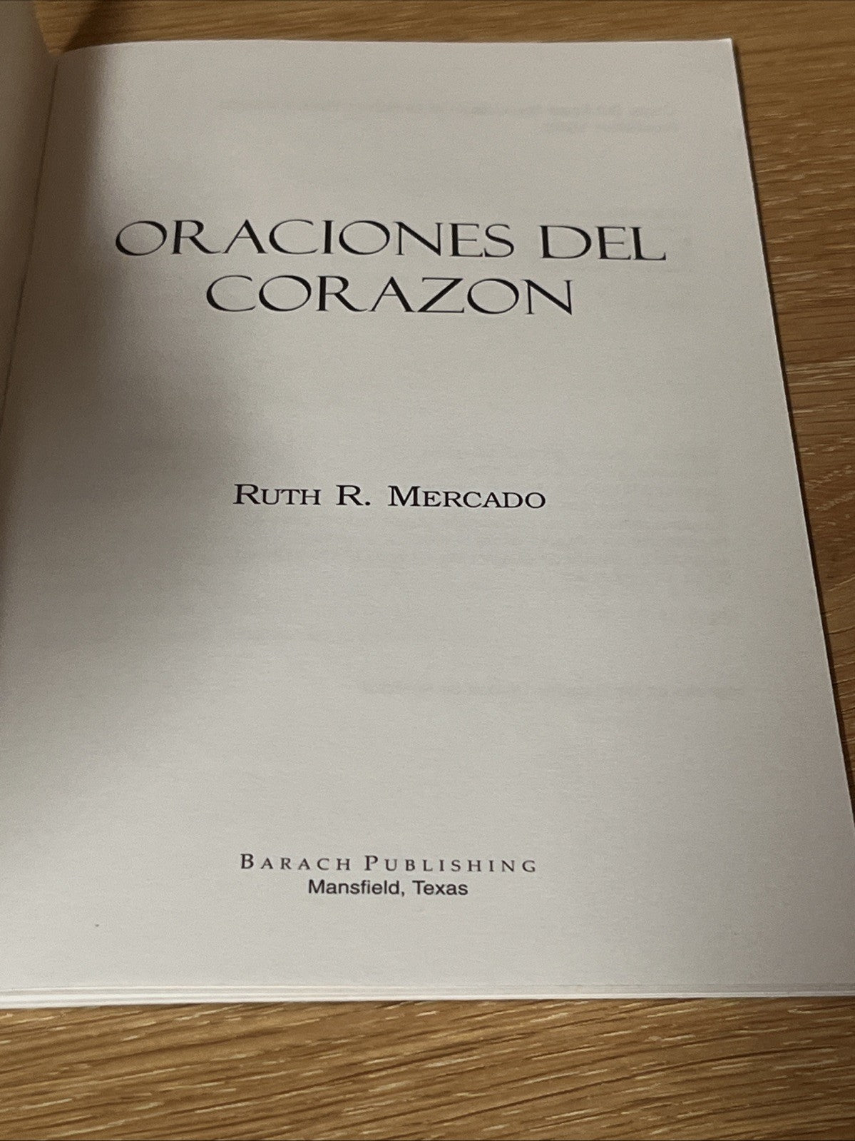 Spanish Christian Book Lot 3 Oraciones Del Corazon.. Spanish Theology